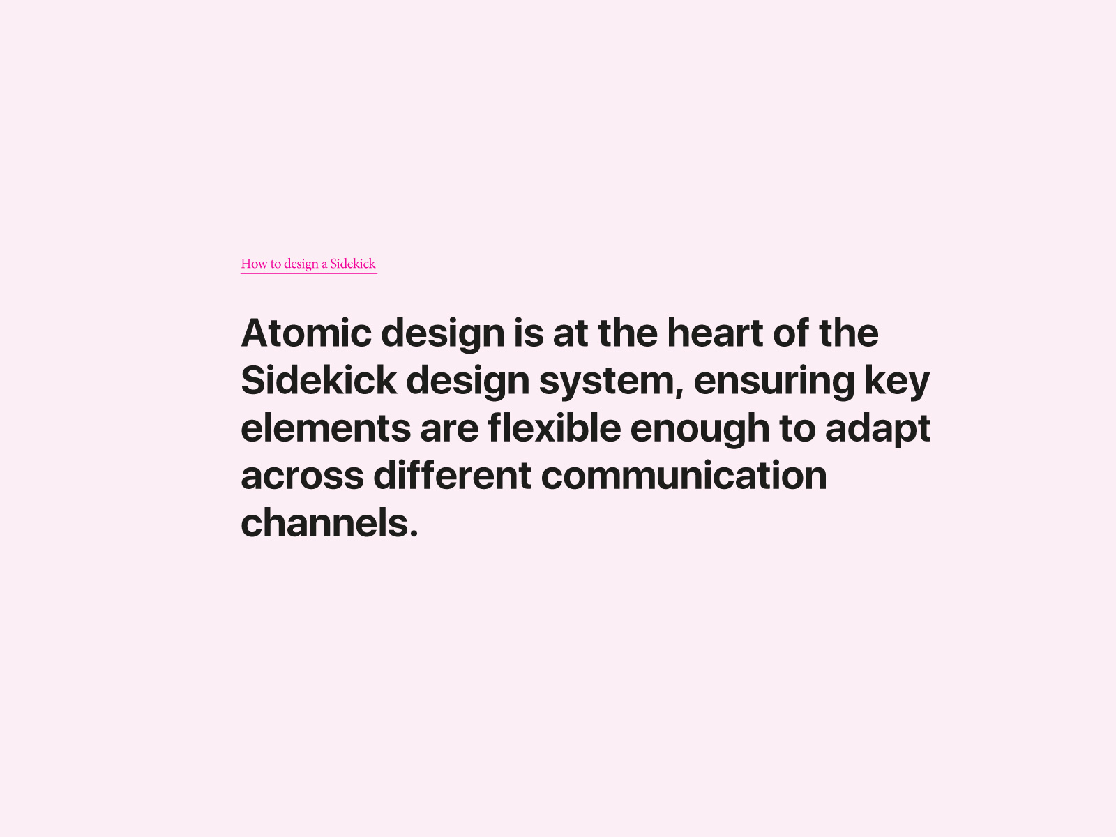 Atomic design for mobile introduction Atomic design for mobile introduction